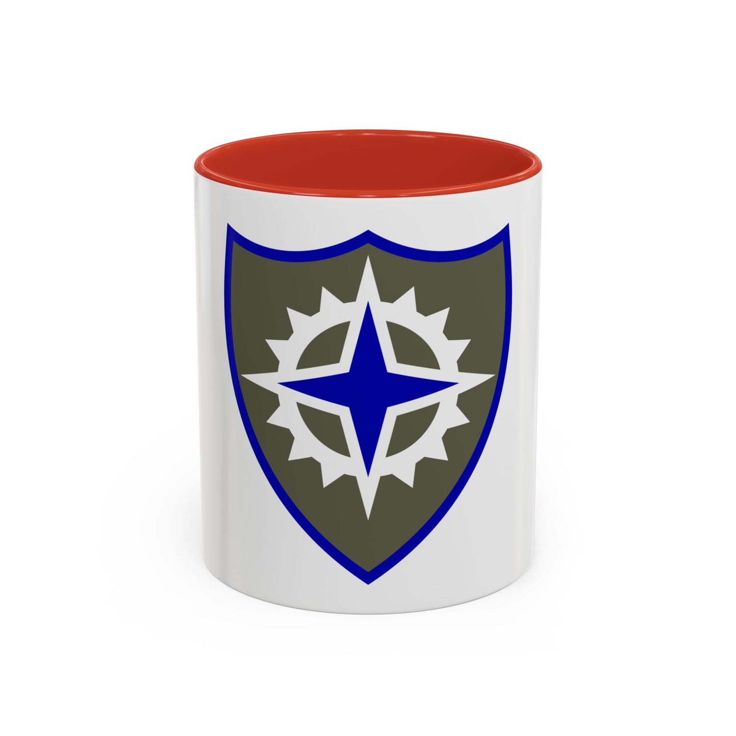 XVI Corps (U.S. Army) Accent Coffee Mug