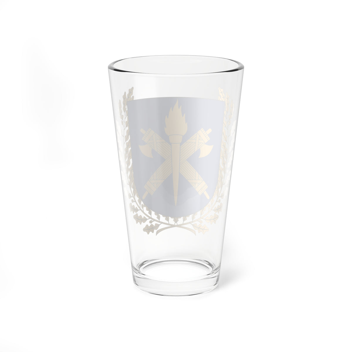 Polisstudenterna vapen (Sweden) (Coat of Arms) Pint Glass 16oz