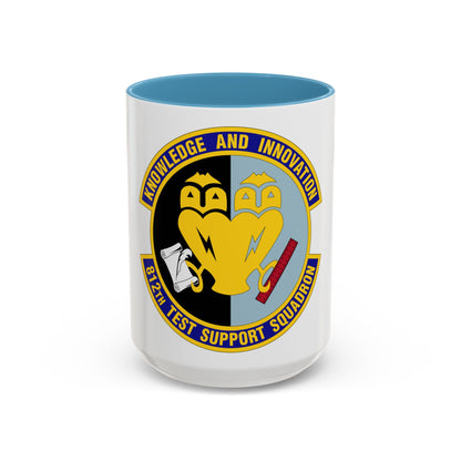 812 Test and Support Squadron AFMC (U.S. Air Force) Accent Coffee Mug