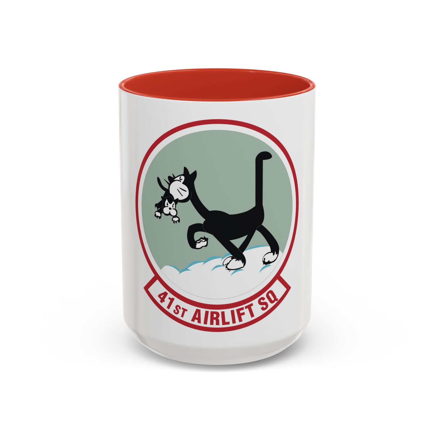 41st Airlift Squadron (U.S. Air Force) Accent Coffee Mug