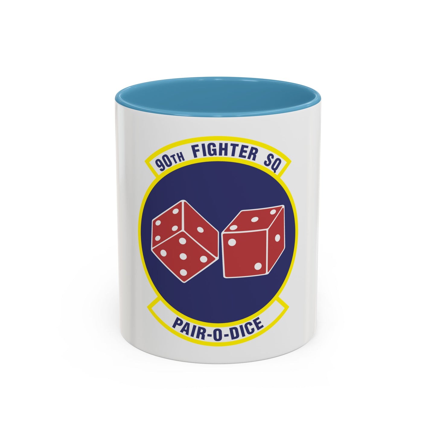 90th Fighter Squadron (U.S. Air Force) Accent Coffee Mug