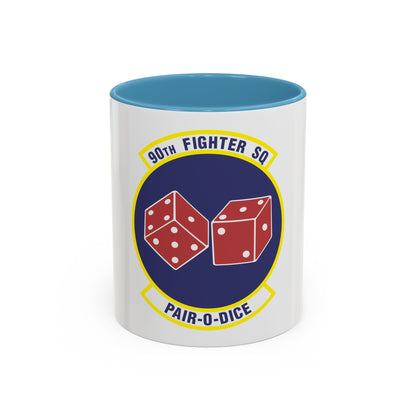 90th Fighter Squadron (U.S. Air Force) Accent Coffee Mug