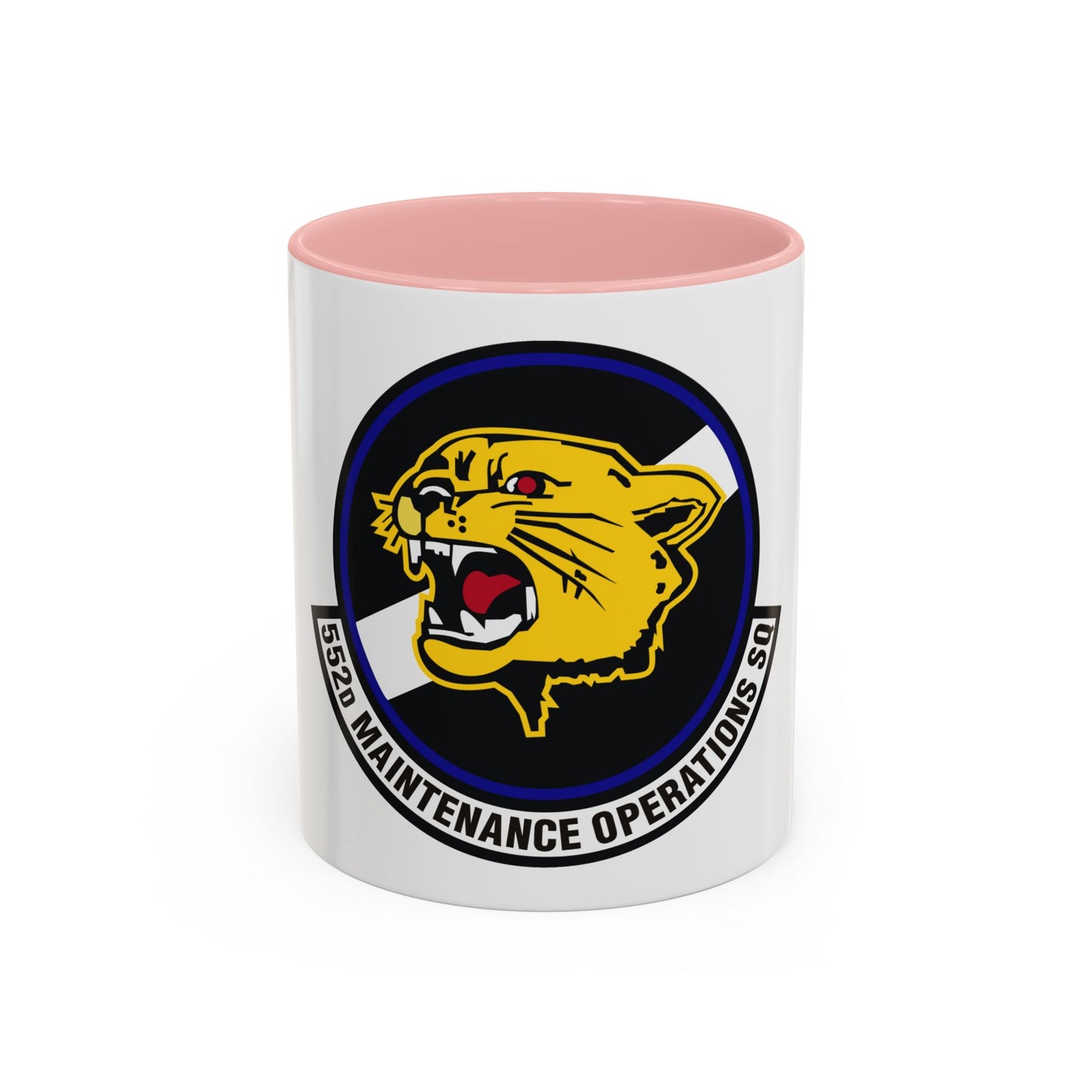 552nd Maintenance Operations Squadron (U.S. Air Force) Accent Coffee Mug