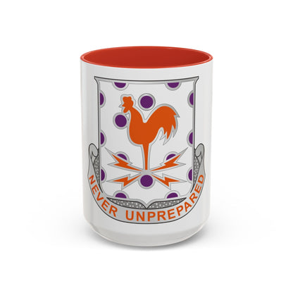 25 Signal Battalion (U.S. Army) Accent Coffee Mug