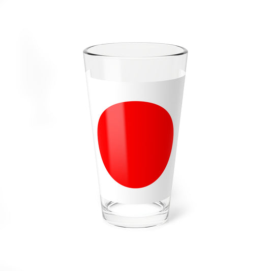 Japanese flag in 1859 (Japan) Pint Glass 16oz