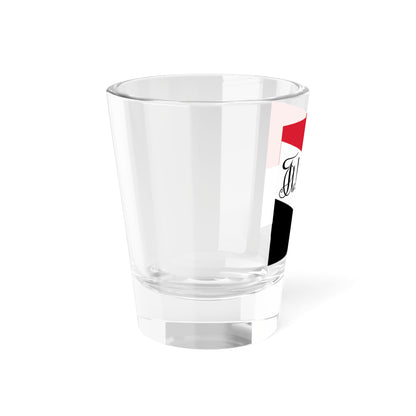 Fahne der Akademischen Turnerschaft Alemannia zu Basel (Switzerland) Shot Glass 1.5oz