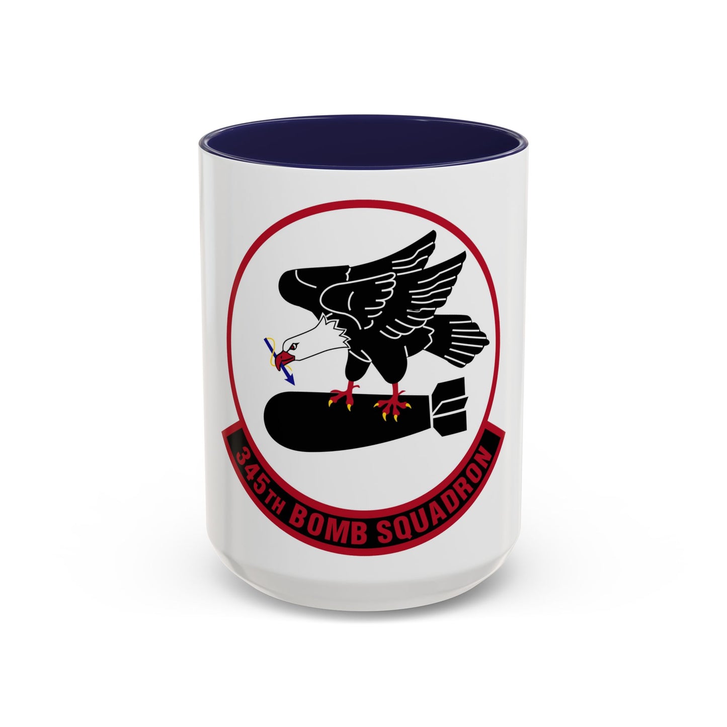 345 Bomb Squadron AFRC (U.S. Air Force) Accent Coffee Mug