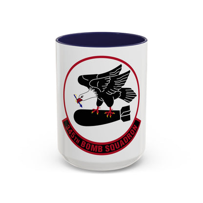 345 Bomb Squadron AFRC (U.S. Air Force) Accent Coffee Mug