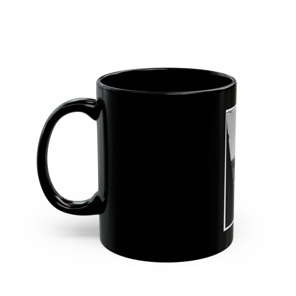 Untitled 004(2) (U.S. Civil War) Black Coffee Mug