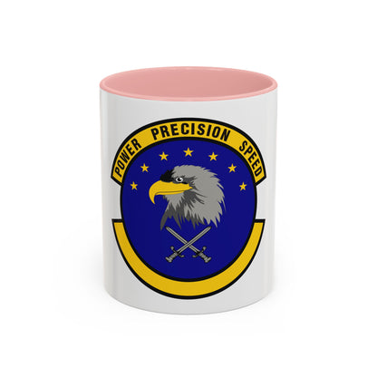 580 Software Engineering Squadron AFMC (U.S. Air Force) Accent Coffee Mug