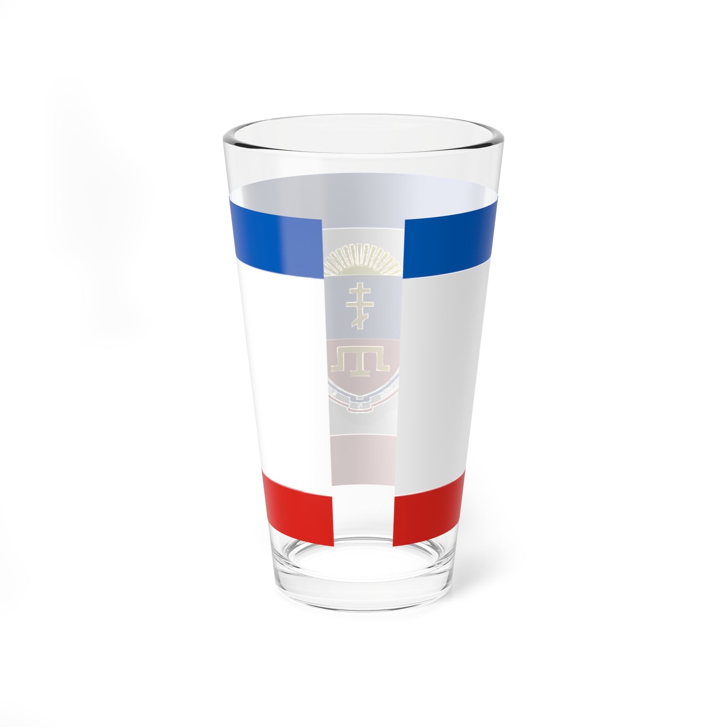 Flag of Crimea design (Russia) Pint Glass 16oz