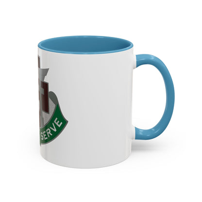 74 Field Hospital (U.S. Army) Accent Coffee Mug