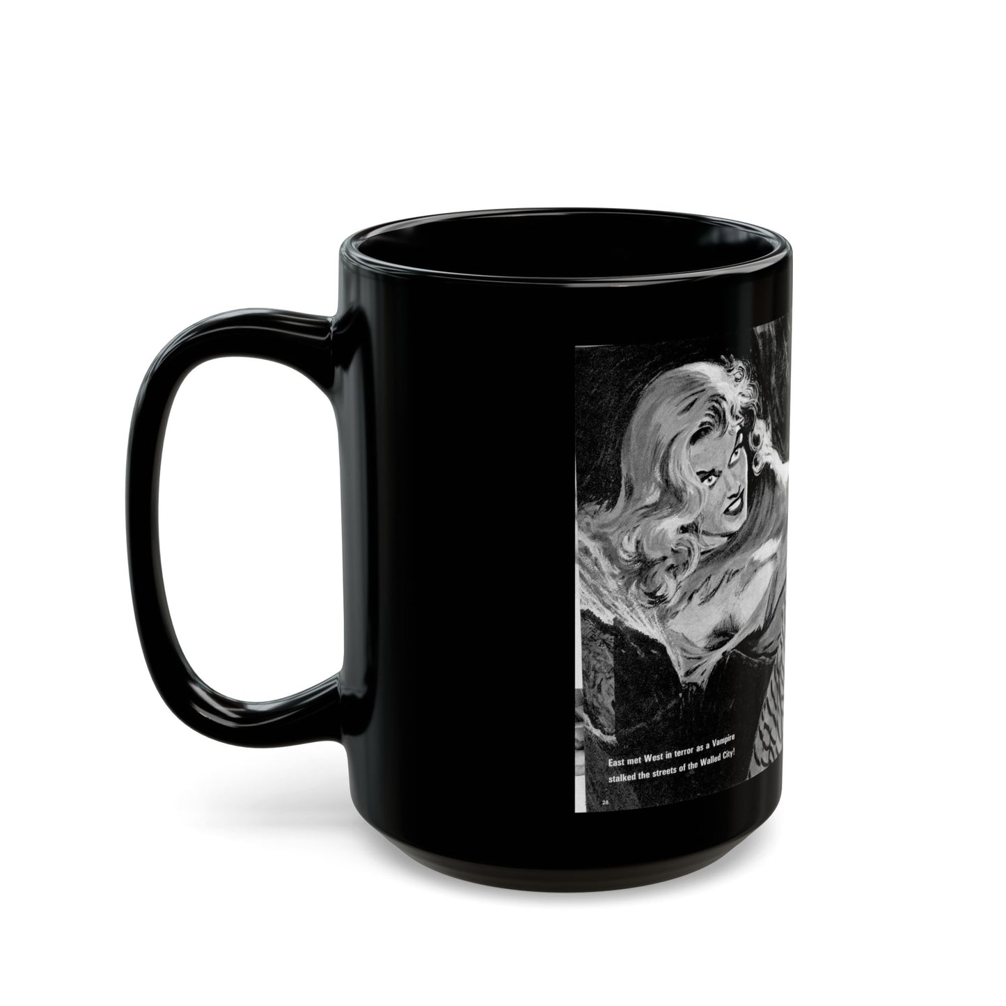 Blood Killer of Berlin, Man's Life, August 1970_1 - Black Coffee Mug-Go Mug Yourself