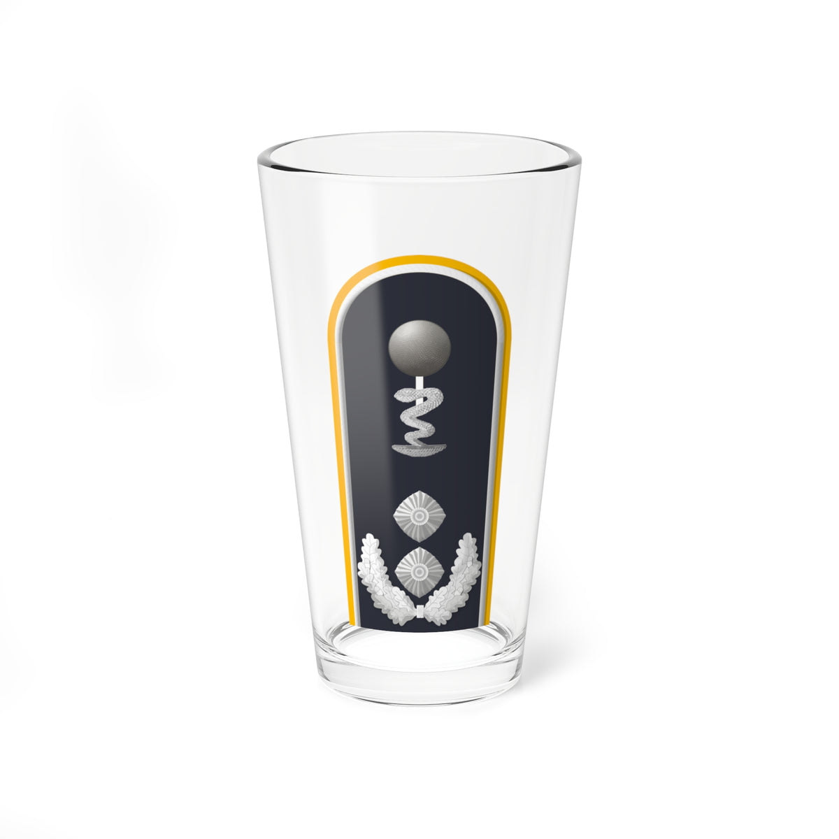 LD B 52d Oberfeldapotheker PH L (Military Rank) Pint Glass 16oz