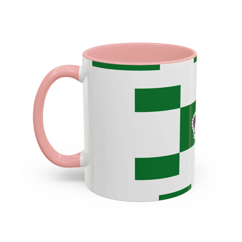 Flag of Charlottetown Canada - Accent Coffee Mug-Go Mug Yourself