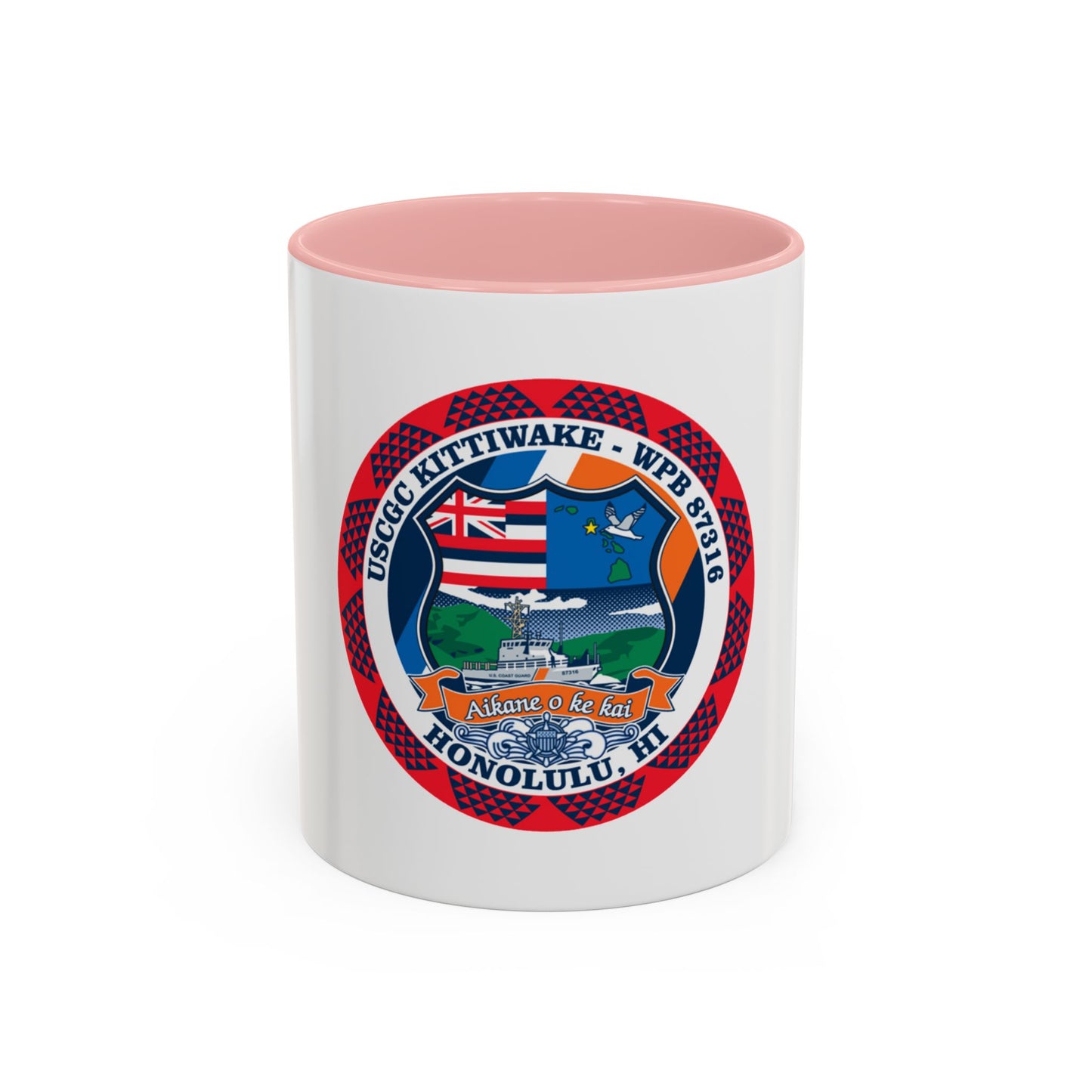 USCGC Kittiwake WPB 87316 (U.S. Coast Guard) Accent Coffee Mug
