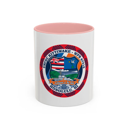 USCGC Kittiwake WPB 87316 (U.S. Coast Guard) Accent Coffee Mug