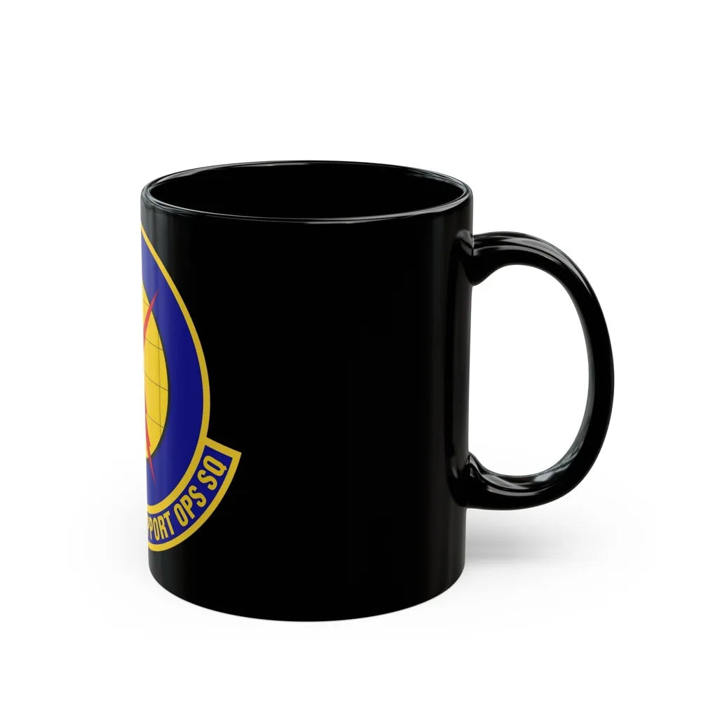 807th Expeditionary Air Support Operations Squadron (U.S. Air Force) Black Coffee Mug-Go Mug Yourself