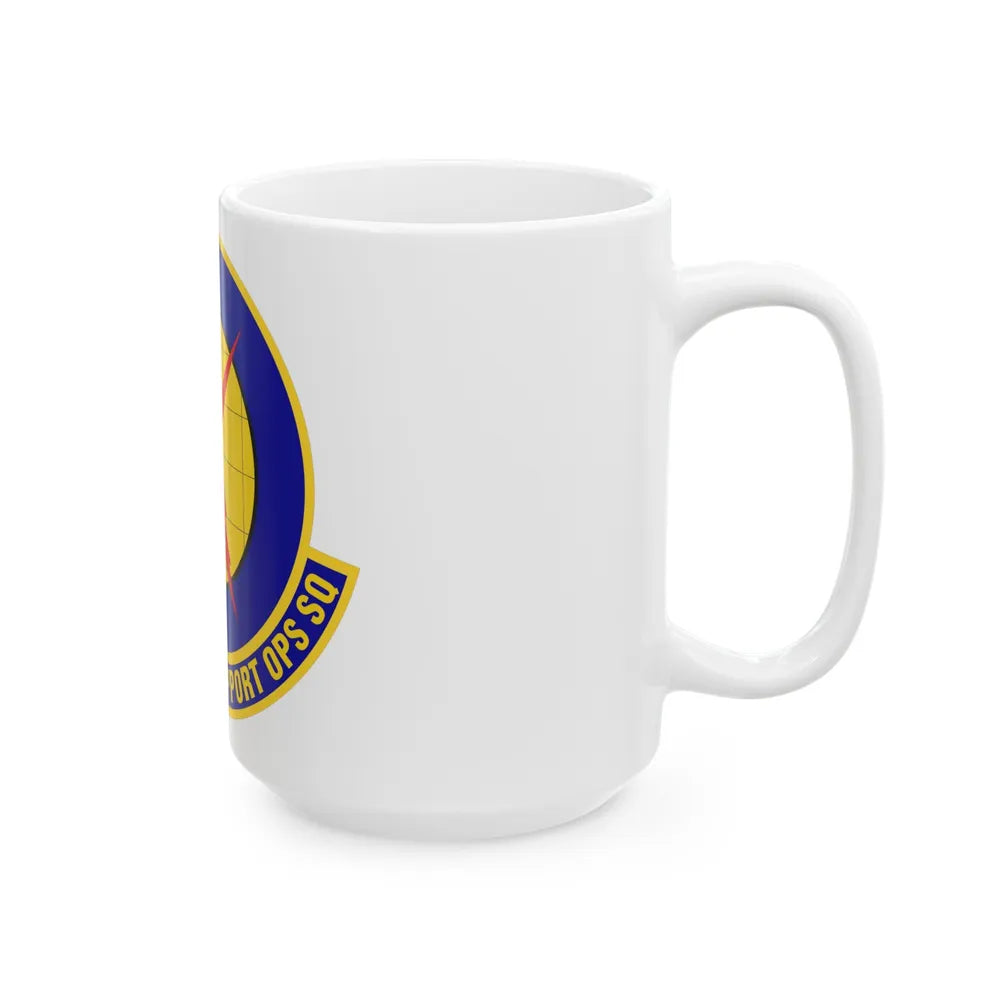 807th Expeditionary Air Support Operations Squadron (U.S. Air Force) White Coffee Mug-Go Mug Yourself