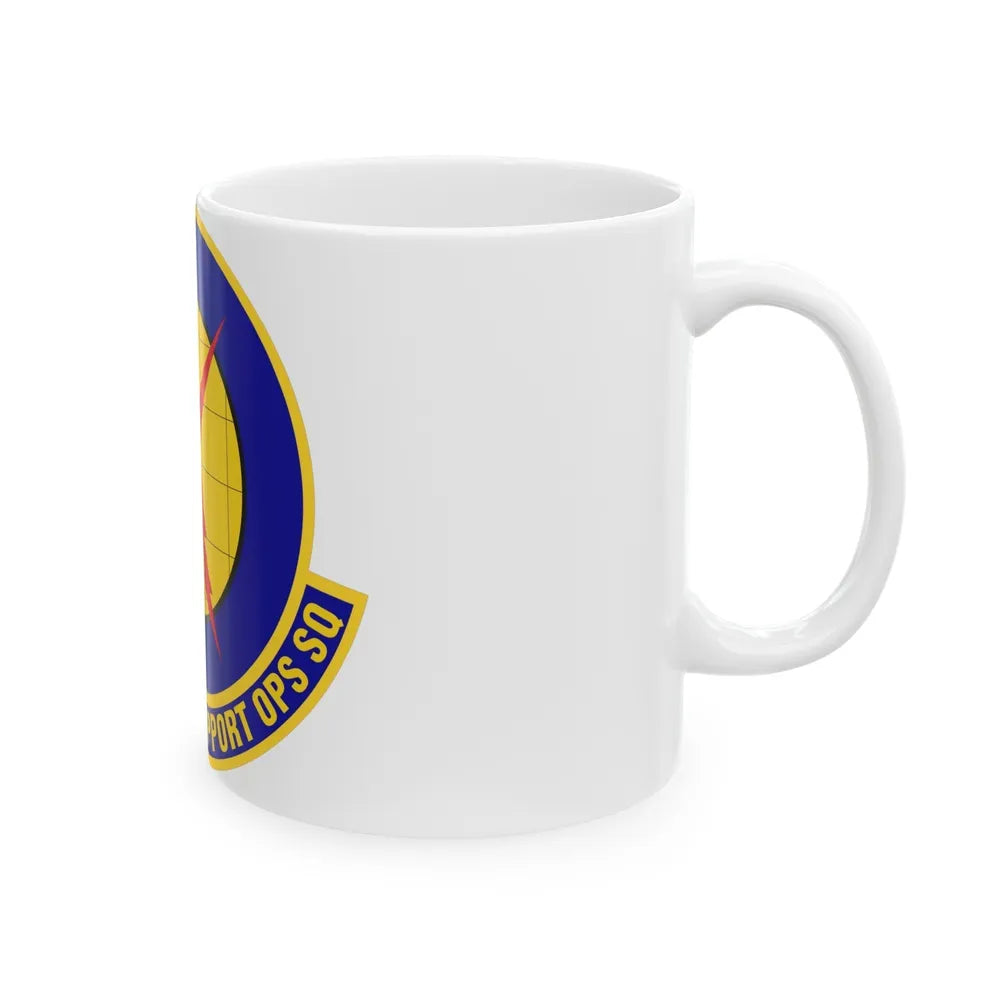 807th Expeditionary Air Support Operations Squadron (U.S. Air Force) White Coffee Mug-Go Mug Yourself