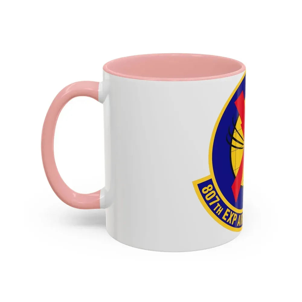 807th Expeditionary Air Support Operations Squadron (U.S. Air Force) Accent Coffee Mug - Go Mug Yourself