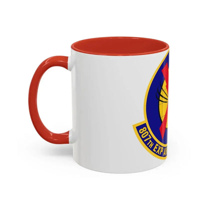 807th Expeditionary Air Support Operations Squadron (U.S. Air Force) Accent Coffee Mug - Go Mug Yourself