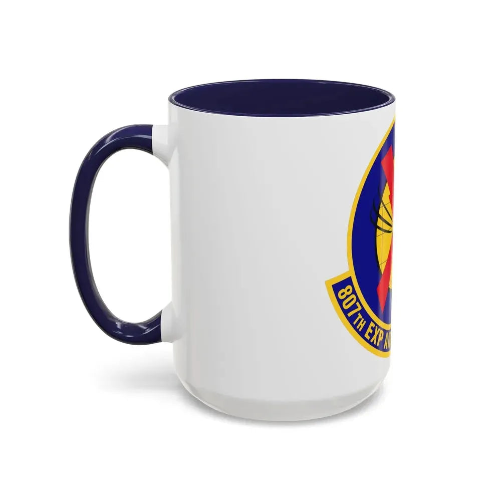807th Expeditionary Air Support Operations Squadron (U.S. Air Force) Accent Coffee Mug - Go Mug Yourself