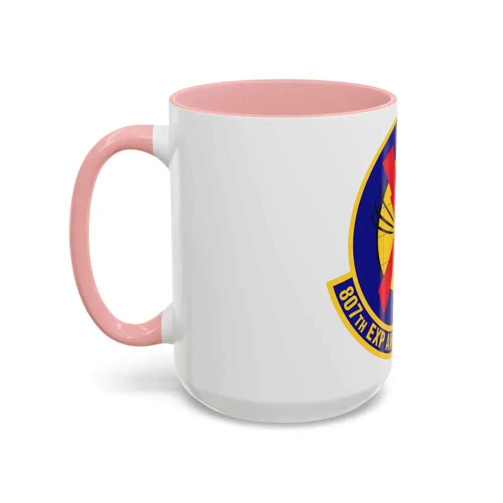 807th Expeditionary Air Support Operations Squadron (U.S. Air Force) Accent Coffee Mug - Go Mug Yourself