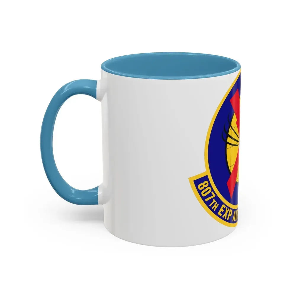 807th Expeditionary Air Support Operations Squadron (U.S. Air Force) Accent Coffee Mug - Go Mug Yourself