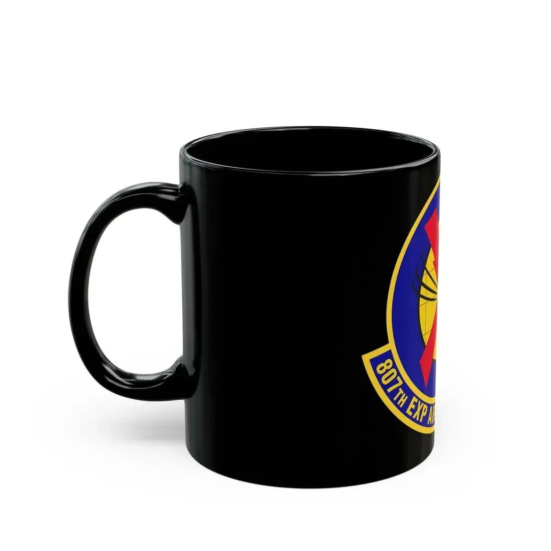 807th Expeditionary Air Support Operations Squadron (U.S. Air Force) Black Coffee Mug - Go Mug Yourself