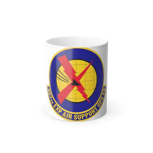 807th Expeditionary Air Support Operations Squadron (U.S. Air Force) Color Changing Coffee Mug 11oz - Go Mug Yourself
