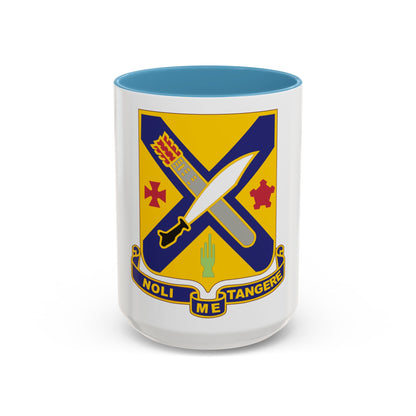 2nd Infantry Regiment (U.S. Army) Accent Coffee Mug