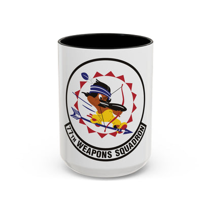 77th Weapons Squadron (U.S. Air Force) Accent Coffee Mug