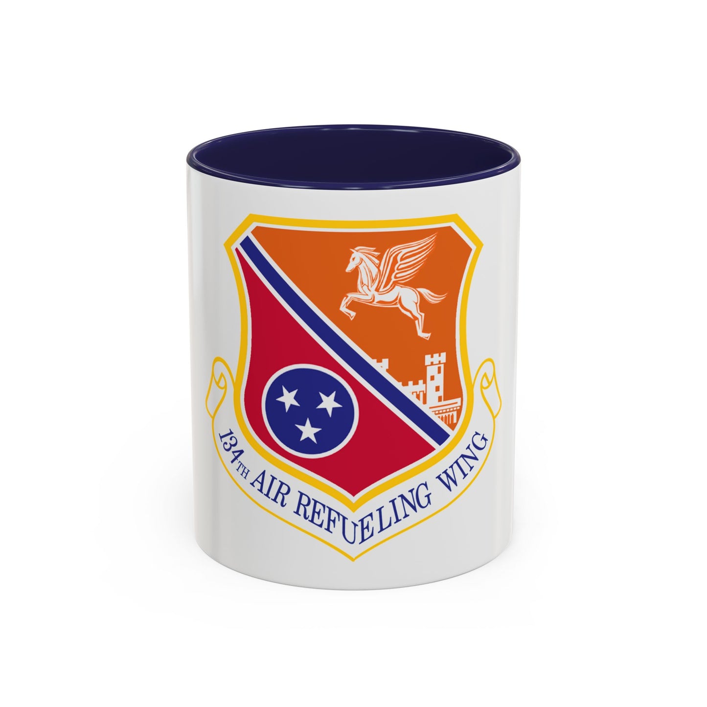 134th Air Refueling Wing (U.S. Air Force) Accent Coffee Mug