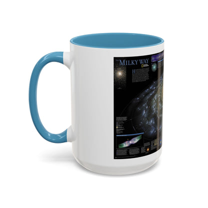 Space - Milky Way (2002) (Map) Accent Coffee Mug