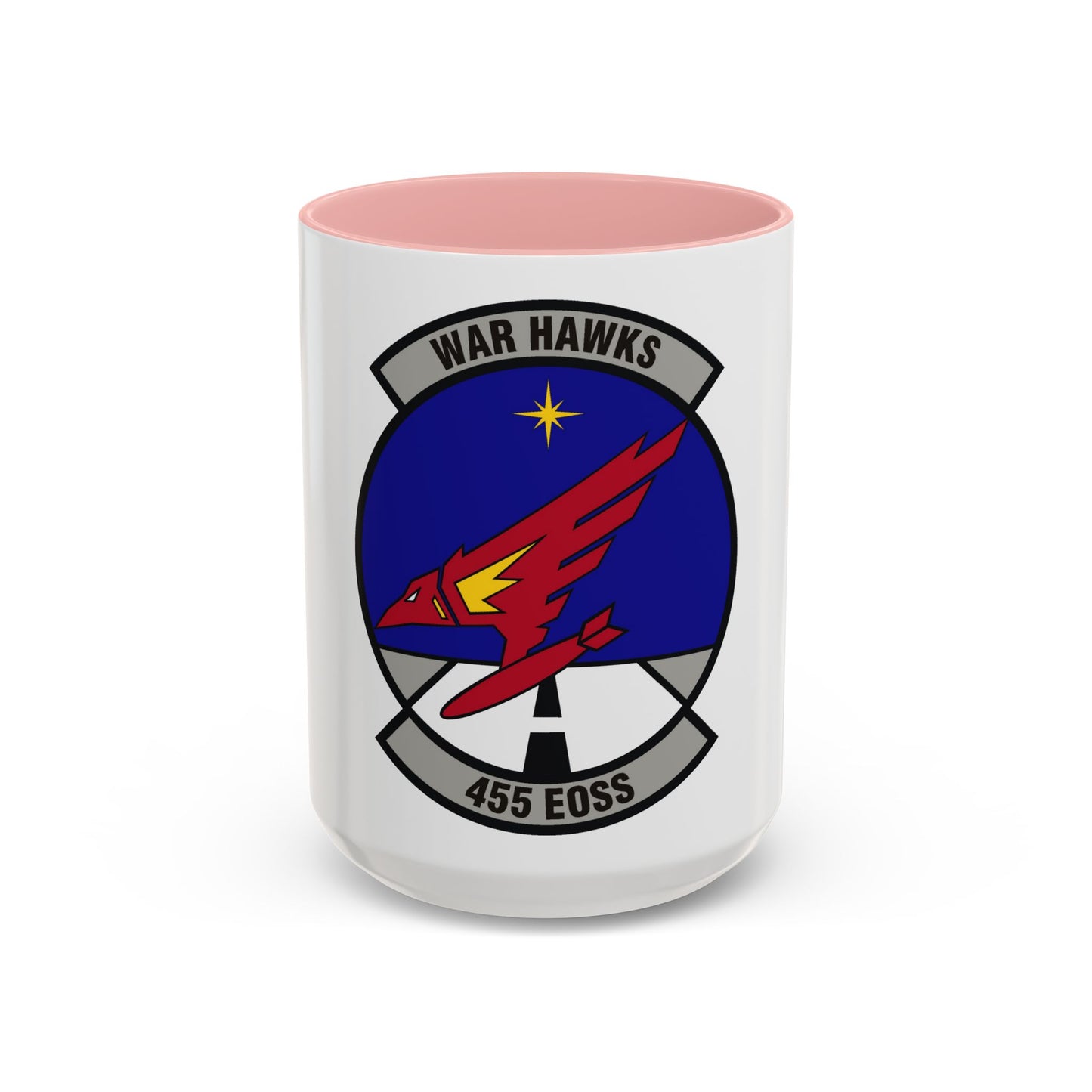 455th Expeditionary Operations Support Squadron (U.S. Air Force) Accent Coffee Mug