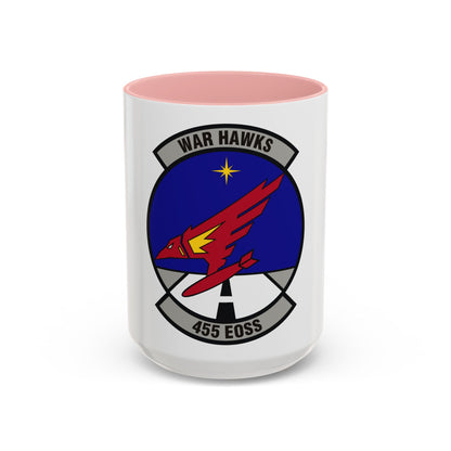 455th Expeditionary Operations Support Squadron (U.S. Air Force) Accent Coffee Mug