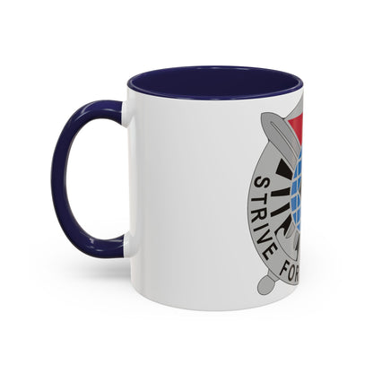 527 Military Intelligence Battalion (U.S. Army) Accent Coffee Mug