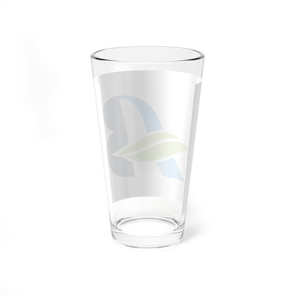 Flag of Abira Hokkaido (Japan) Pint Glass 16oz