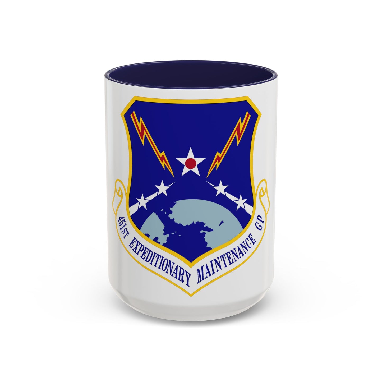 451st Expeditionary Maintenance Group (U.S. Air Force) Accent Coffee Mug