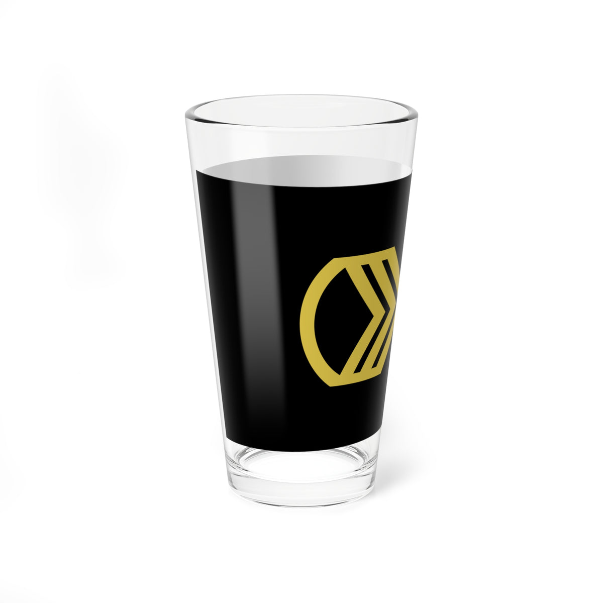 Army U.S. OR 06 (United States) (Military Rank) Pint Glass 16oz