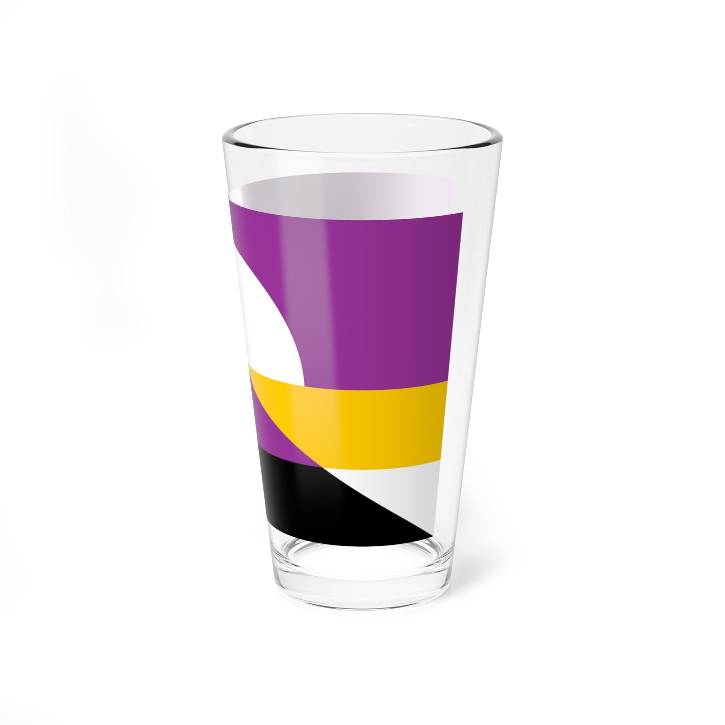 Flag of Countryside Kansas textless (United States) Pint Glass 16oz