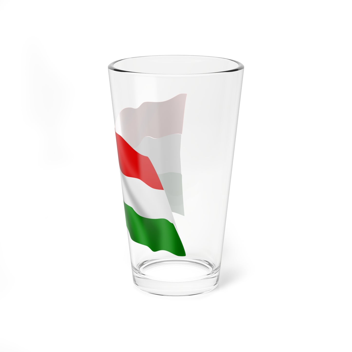 Hungary-flag (Hungary) Pint Glass 16oz