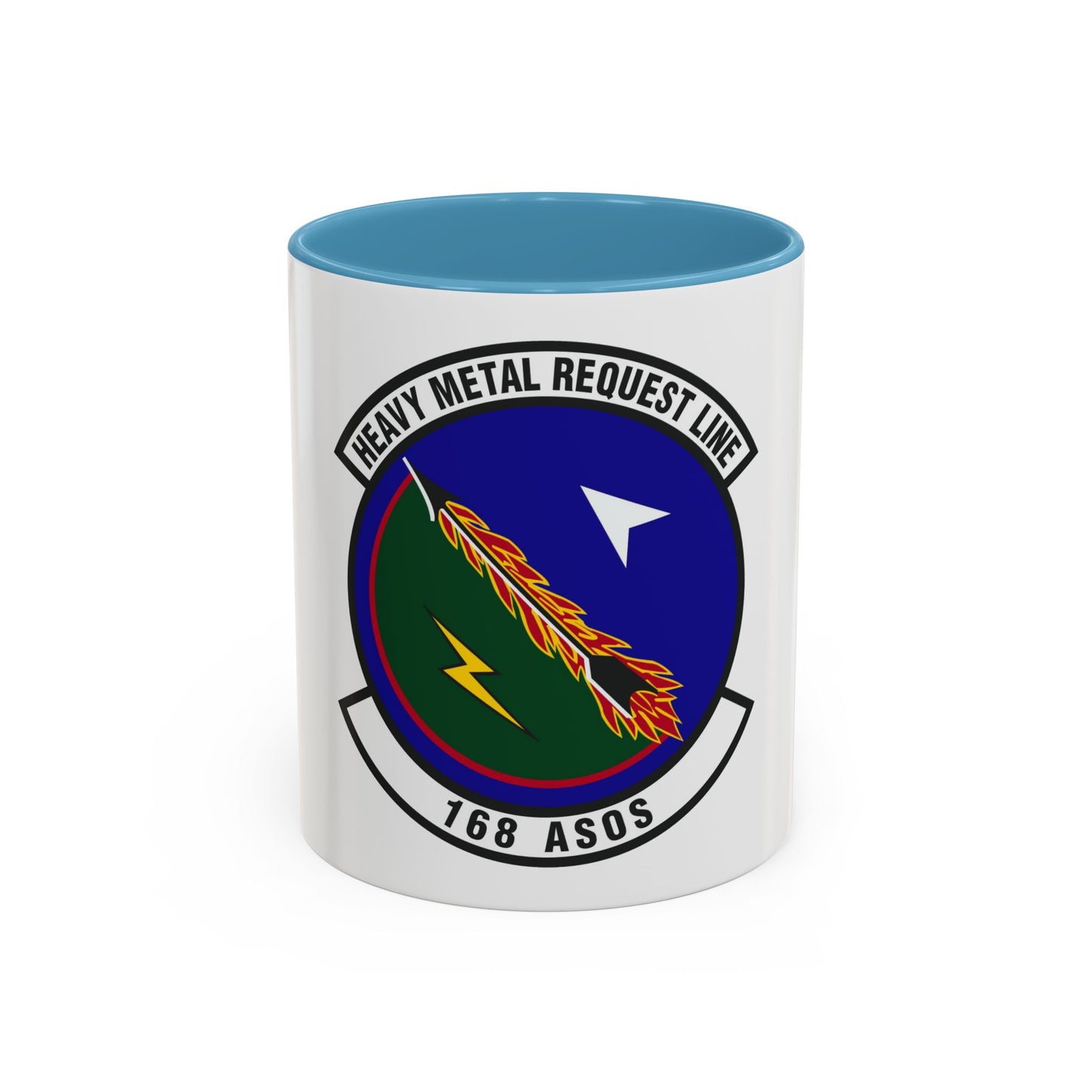 168th Air Support Operations Squadron (U.S. Air Force) Accent Coffee Mug
