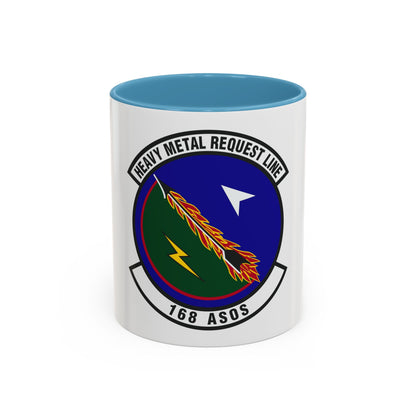 168th Air Support Operations Squadron (U.S. Air Force) Accent Coffee Mug