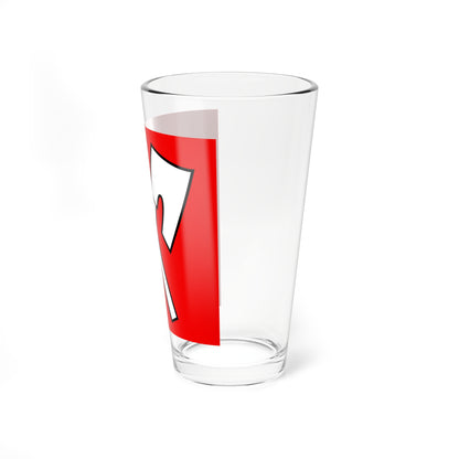 CHE Biel Flag (Switzerland) Pint Glass 16oz