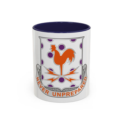 25 Signal Battalion (U.S. Army) Accent Coffee Mug