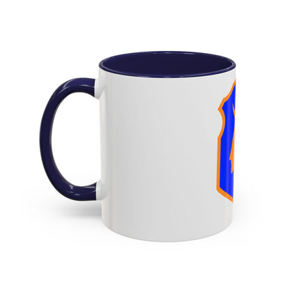 98th Infantry Division (U.S. Army) Accent Coffee Mug