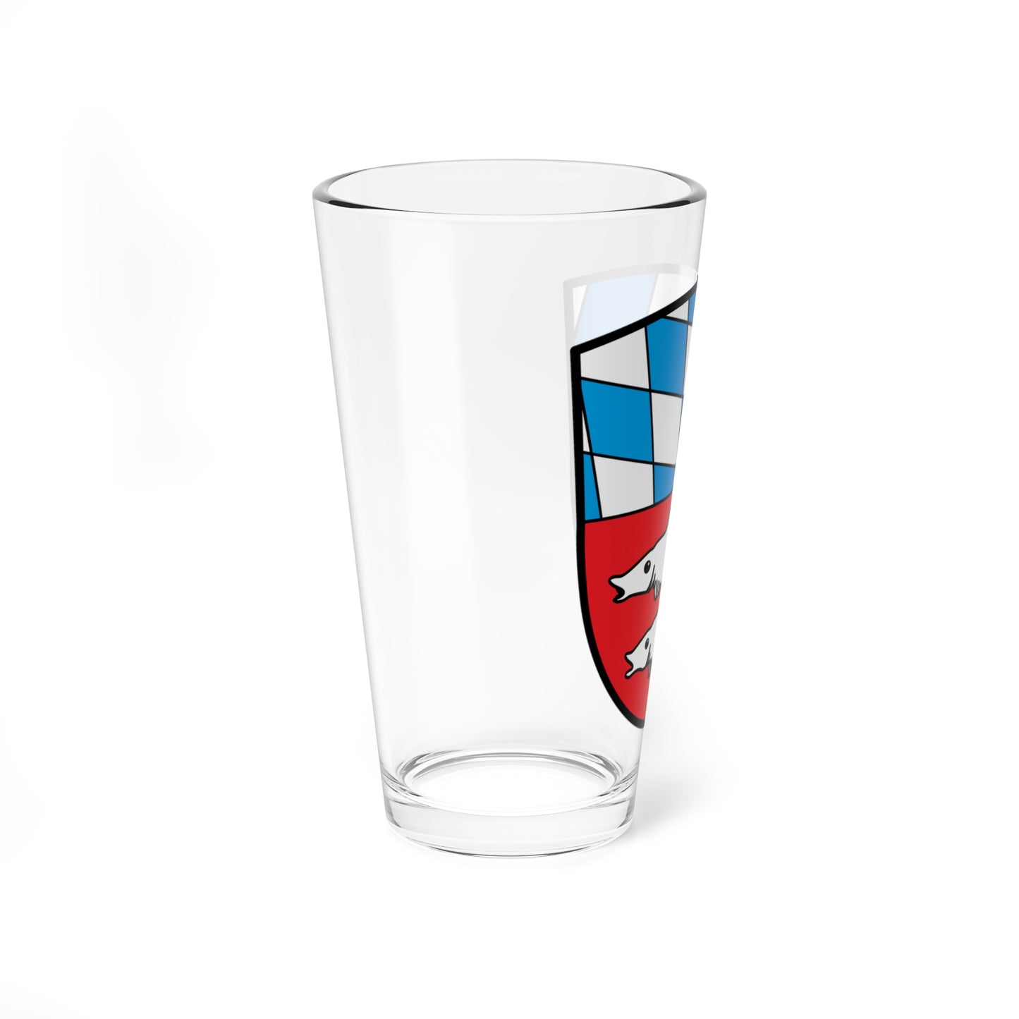 DEU Bayerisch Gmain COA (Germany) (Coat of Arms) Pint Glass 16oz