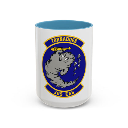 305th Expeditionary Airlift Squadron (U.S. Air Force) Accent Coffee Mug